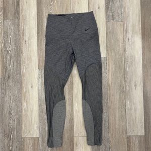 Nike dri-fit multi colour grey legging size medium